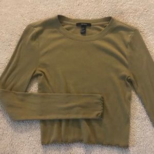 Forever 21 Longsleeved crop top